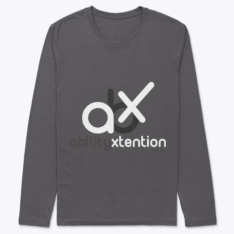 ABX  WHITE / GREY LOGO